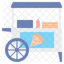 Pizza Stall Food Stall Food Store Icon