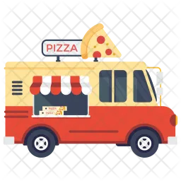 Pizza Truck  Icon
