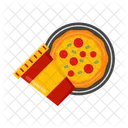 Comida Italiana Pizza Icono