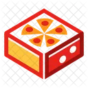 Pizzakarton Pizza Essen Symbol