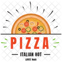 Emblema De Pizza Logotipo De Pizza Pizzaria Ícone