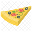 Pizza Pizzastuck Italienisches Essen Icon