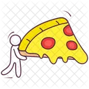 Pizza Stück  Symbol