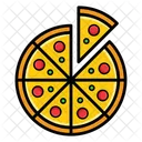 Pizza Pizzastuck Italienische Pizza Icon