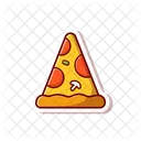 Pizzastück  Symbol