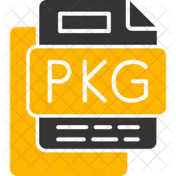 Pkg file  Icon