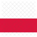 Pl Polen Flaggen Iso Symbol