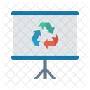 Quadro Reciclagem Eco Icon