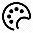 Utilidad Paleta Color Icon
