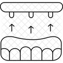 Placa de dente  Ícone