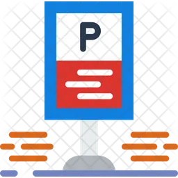 Placa de estacionamento  Ícone