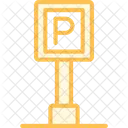 Placa De Estacionamento Estacionamento Placa Ícone