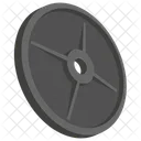 Placa de peso  Icono