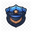 Insignia Policia Seguridad Icono