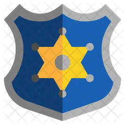 Placa de policía  Icono