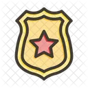 Insignia Policia Seguridad Icono