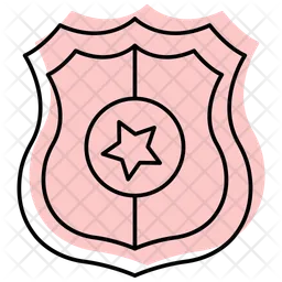 Insignia de seguridad  Icono