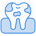 Placa Dental Dental Diente Icono