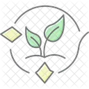 Placa Ecologica Ecologicamente Correta Icon