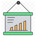 Tablero Grafico Informe Estadisticas Icono