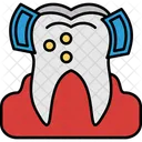 Placa Bacterias Acumulo Icon