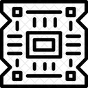 Placa Pcb Placa Base Computadora Icono