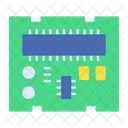 Dispositivo Chip Microchip Icono