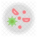 Bacterias Virus Laboratorio Icono