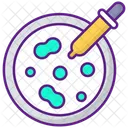 Bacterias Virus Laboratorio Icono