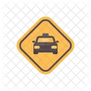 Placa de táxi  Ícone