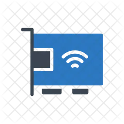 Placa wi-fi  Ícone