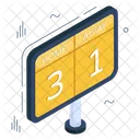 Placar Scorecard Exibicao De Pontuacao Icon