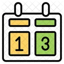 Placar Scorecard Exibicao De Pontuacao Icon