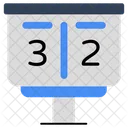 Placar Scorecard Exibicao De Pontuacao Ícone