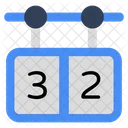 Placar Scorecard Exibicao De Pontuacao Ícone