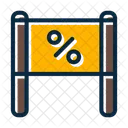 Banner Board Poster Icon