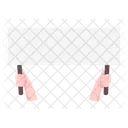 Placard Board Holding Hand  アイコン
