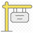 Placard Banner Board Icon