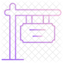 Placard Banner Board Icon