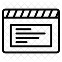 Placard Banner Board Icon