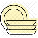Platos Cocina Comedor Icono