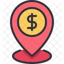 Place Bank Pin Icon