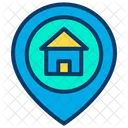 Home Location House Location Home Place Icon