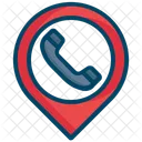 Place Location Telephone Icon