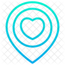 Love Location Love Place Love Point Icon