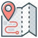Place Of Destination Map Navigator Icon