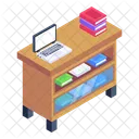 Office Desk Office Table Place Of Work Icon