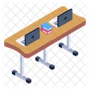Workstation Workplace Place Of Work Icon