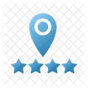 Place Rating Location Star Icon