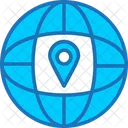 Placeholder Pin World Icon